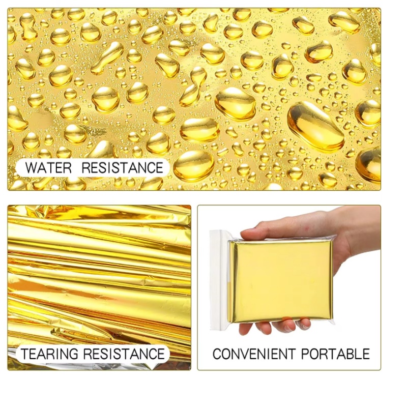 130x210cm Heavy‑Duty Mylar Foi - Survival Blanket Reflective review and price