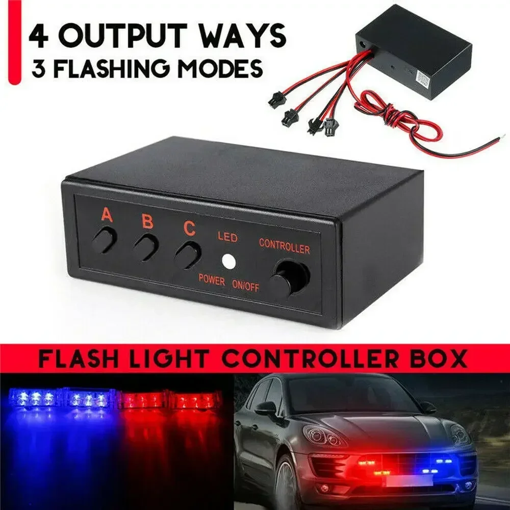 4 Ways LED Strobe Flash Light  - Sos Light Strobe review and price