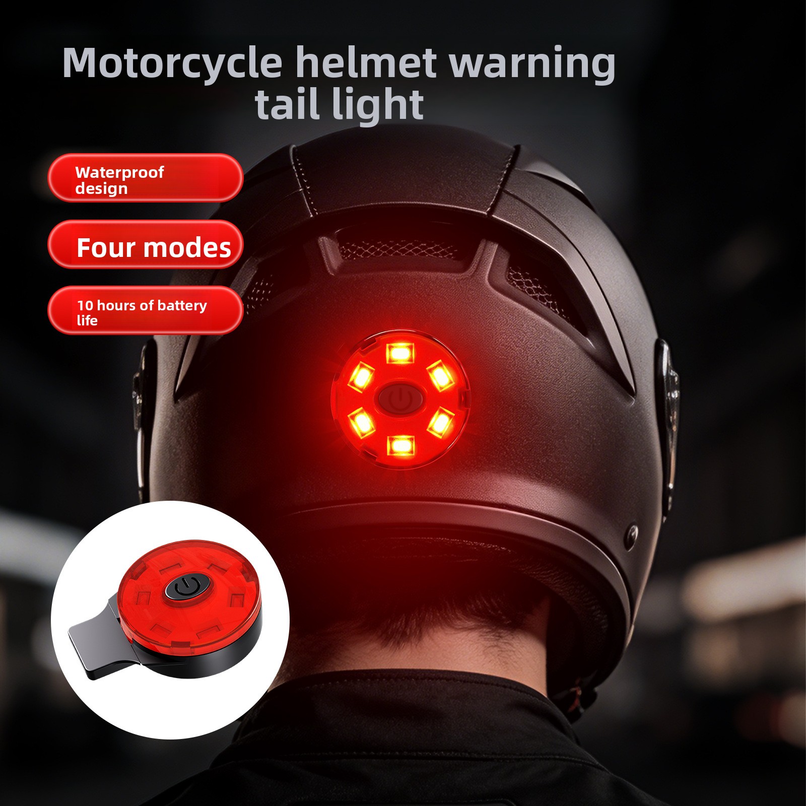 USB Rechargeable LED Helmet Ta - Sos Light Strobe review and price