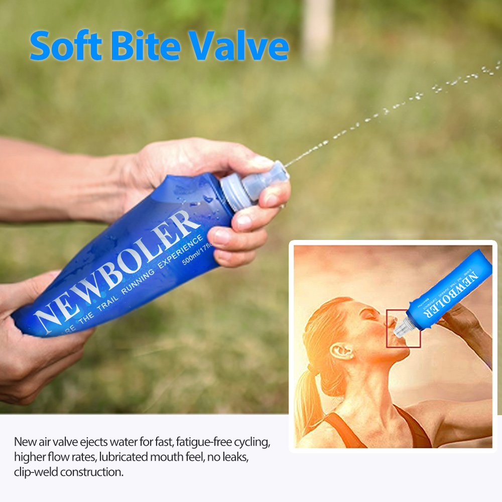 750ML Water Bottle TPU Folding - Water Bag Collapsible review and price