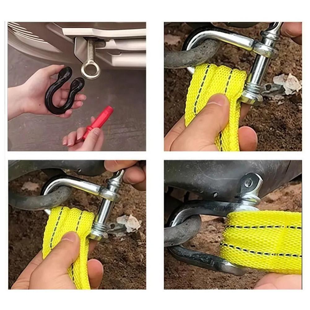 3M Heavy Duty Car Tow Strap Wi - Rescue Rope Throw review and price